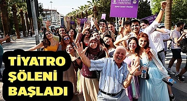 34. Uluslararası Tiyatro Festivali kortej ile başladı