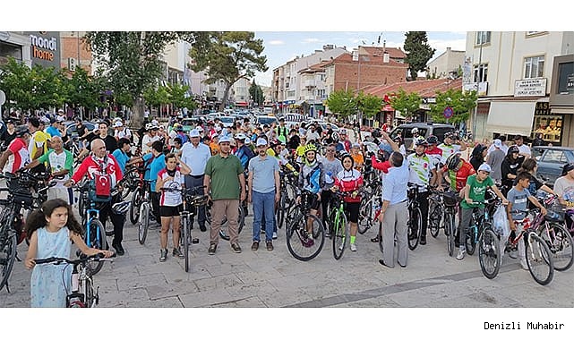 400 sporcu 2 günde bisikletle 300 kilometre yaptı