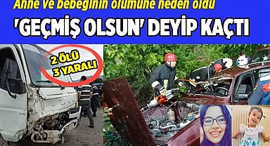 Acıpayam'da korkunç kaza: 2 ölü 3 yaralı