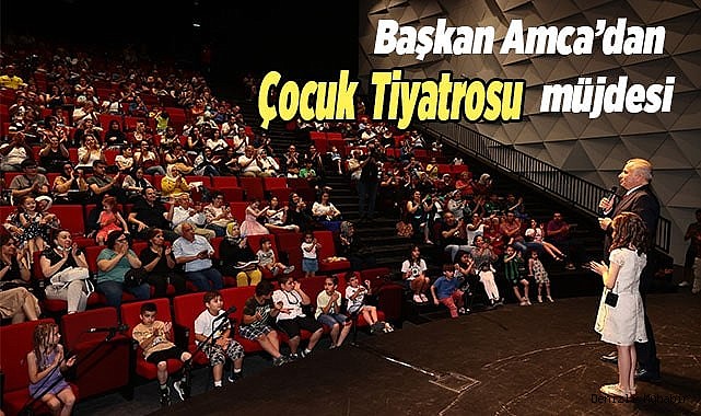 Başkan Amca’dan Çocuk Tiyatrosu müjdesi