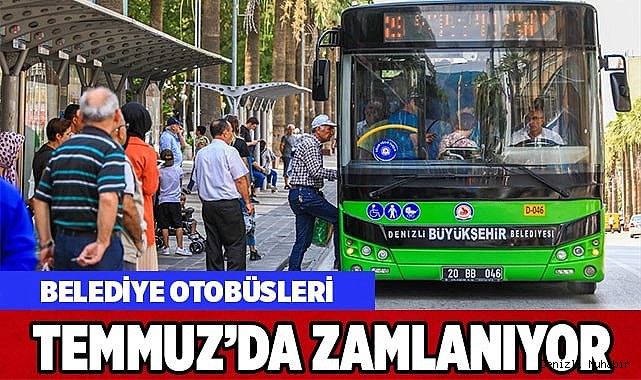 Belediye otobüs ücretleri zamlanıyor