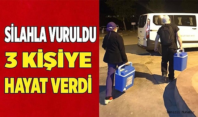 Beyin ölümü gerçekleşen yaralının organları 3 hastaya umut oldu