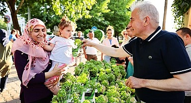 Büyükşehir'den 40.000 fesleğen