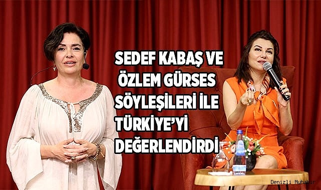 Cesur gazetecilere Denizlililerden yoğun ilgi…