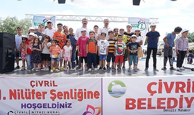 Çivril 1. Nilüfer Şenliği ile coştu