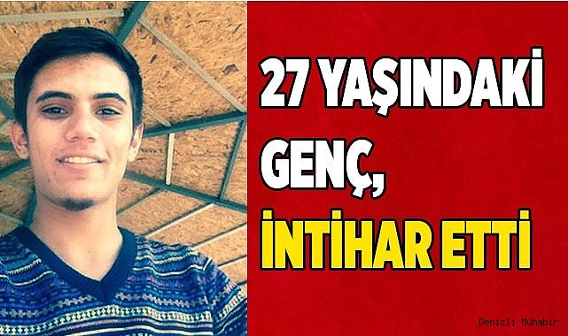 Denizli'de intihar