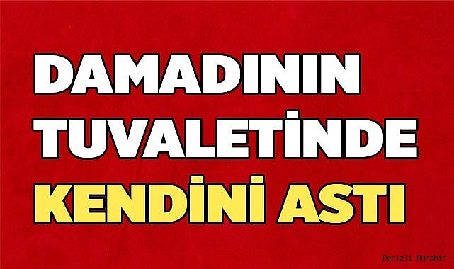 Denizli'de intihar