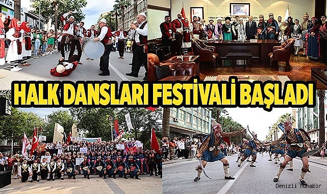 Dünyanın farklı kültür ve renkleri Denizli’de buluştu