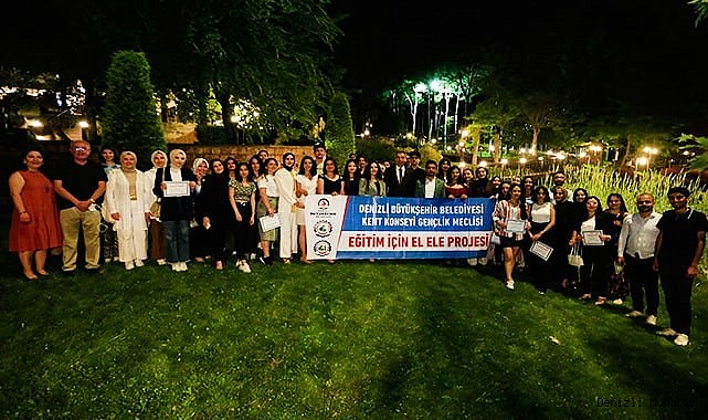 Eğitim için el ele Projesi’nde 14. dönem sona erdi