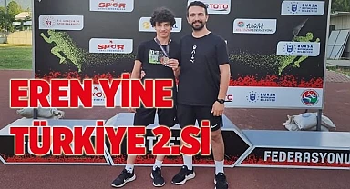 EREN YİNE TÜRKİYE 2.Sİ