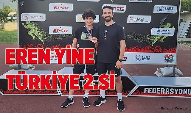 EREN YİNE TÜRKİYE 2.Sİ