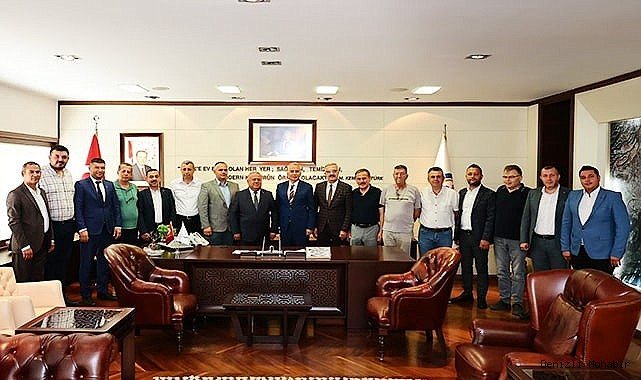 Esnaf Odalarından Başkan Zolan’a ziyaret