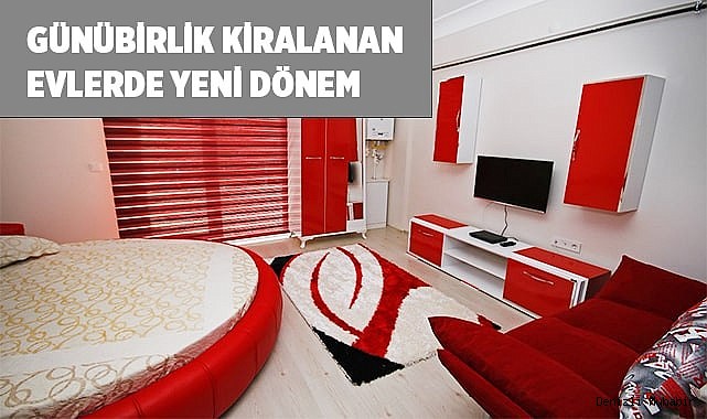 Günübirlik kiralanan evlerde yeni dönem