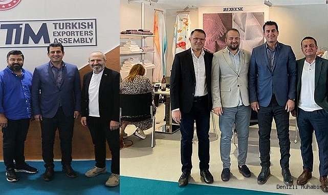 Heimtextil fuarına katılan Başkan Güngör; ‘’Denizli’mizin yanındayız’’