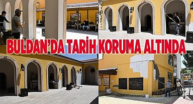 İlçenin simge yapı ve sokaklarında ikinci kez restorasyon başladı