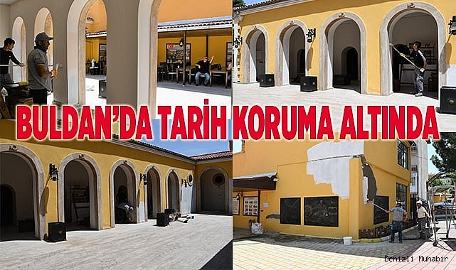İlçenin simge yapı ve sokaklarında ikinci kez restorasyon başladı