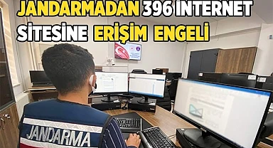 Jandarmadan 396 internet sitesine erişim engeli