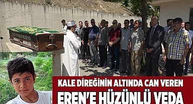 Kale direğinin altında can veren Eren'e hüzünlü veda