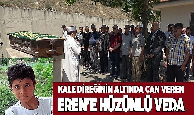 Kale direğinin altında can veren Eren'e hüzünlü veda