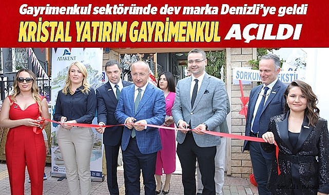 KRİSTAL TÜRKİYE Markası Denizli Ofisi açıldı