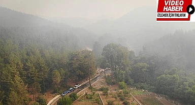 Marmaris’te alevler çöplük mevkiine ilerliyor