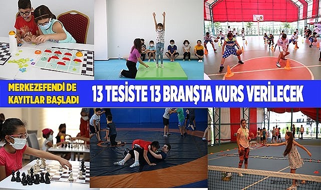 Merkezefendi Belediyesi Yaz Spor Okulları kayıtları başladı