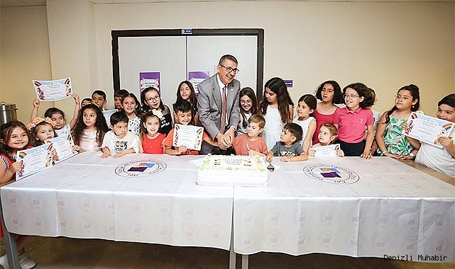 Minikler ilk yabancı dil sertifikalarını aldı
