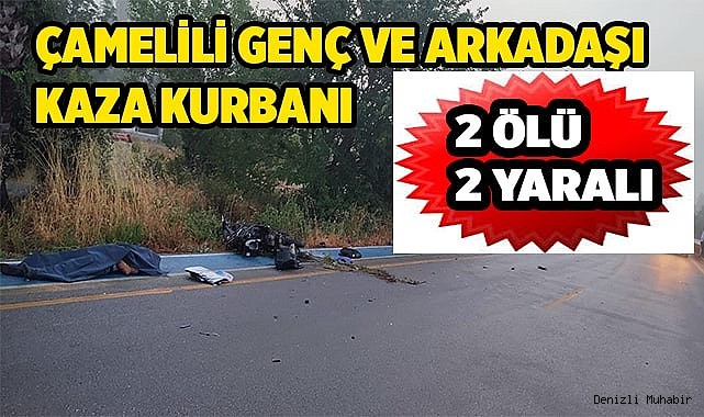 Ortaca'da trafik kazası; 2 ölü, 2 yaralı