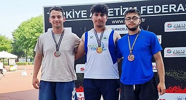 Osmangazili atlet müsabakaya damga vurdu