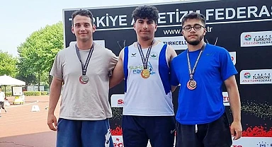 Osmangazili atlet müsabakaya damga vurdu