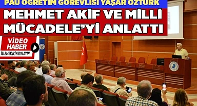 Öztürk'ten Mehmet Akif ve Milli Mücadele semineri