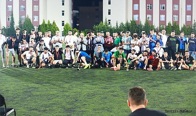 PAMUKKALE FUTBOL TURNUVASINDA KAZANAN DOSTLUK OLDU