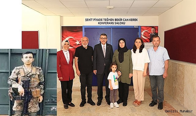 PAÜ Mezunu Şehidin Adı Konferans Salonunda Yaşatılacak