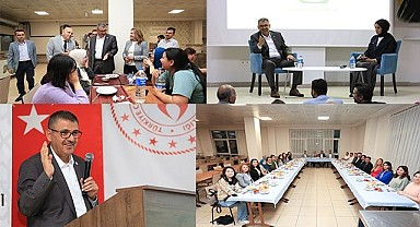 Rektör Kutluhan Öğrenciler ile Bir Araya Gelmeye Devam Ediyor