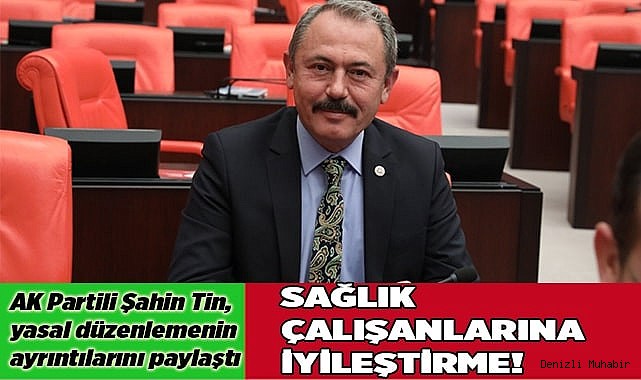 SAĞLIK ÇALIŞANLARINA İYİLEŞTİRME!