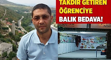 Takdir getirene balık bedava!