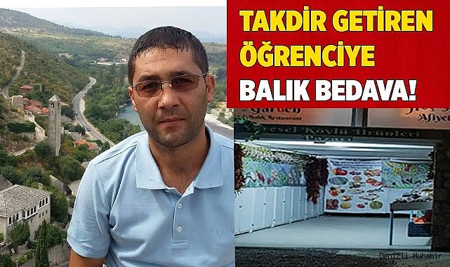 Takdir getirene balık bedava!
