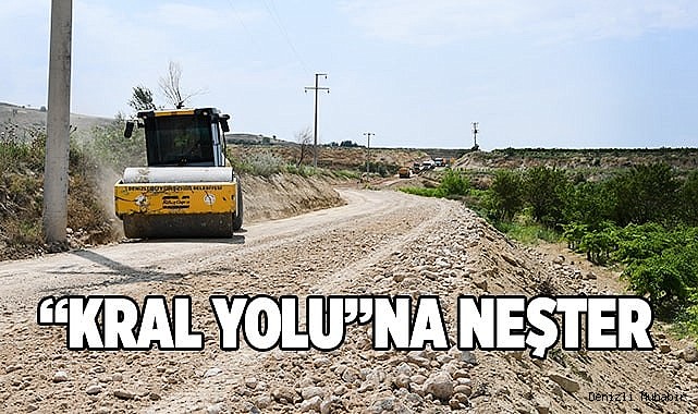Tarihi “kral yolunda” hummalı çalışma sürüyor