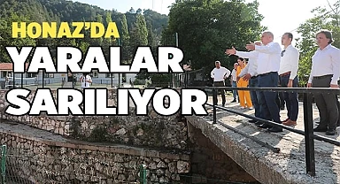 Yaralar sarılıyor