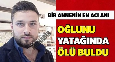Yatağında ölü bulundu
