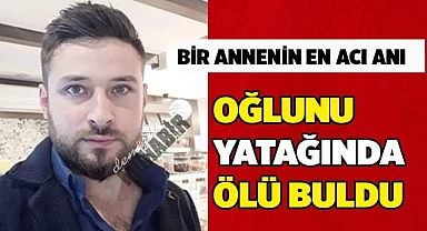 Yatağında ölü bulundu