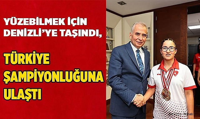 Yüzme tutkusu şampiyonluk getirdi
