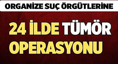 24 il'de eş zamanlı operasyon