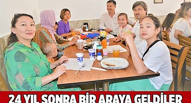 24 yıl sonra bir araya geldiler