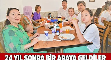 24 yıl sonra bir araya geldiler