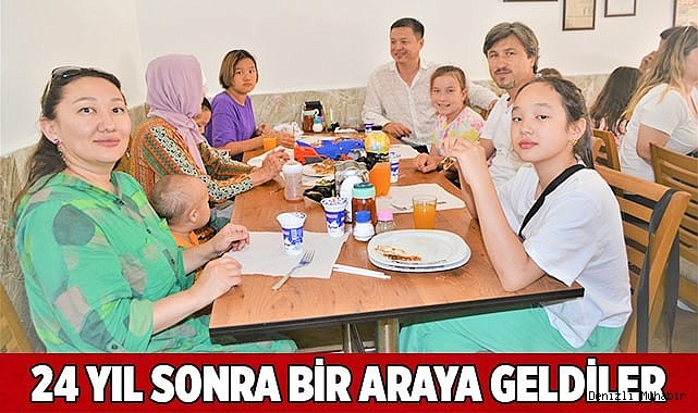 24 yıl sonra bir araya geldiler