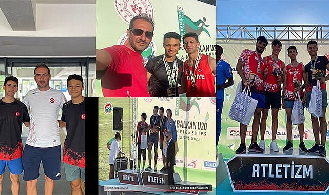 3 altın ve 1 gümüş madalya ile şampiyonaya damga vurdular