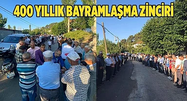 400 yıllık bayramlaşma zinciri
