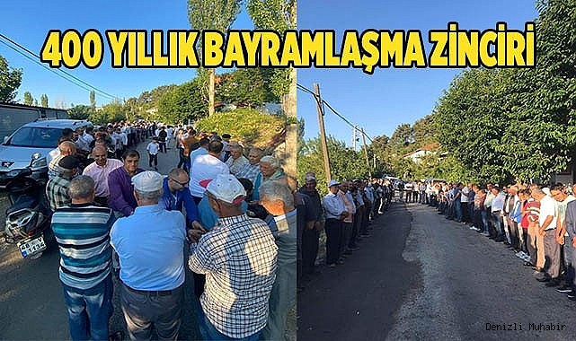400 yıllık bayramlaşma zinciri