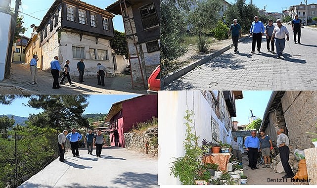 Başkan Şevik, tarihi mahalleyi adım adım gezdi